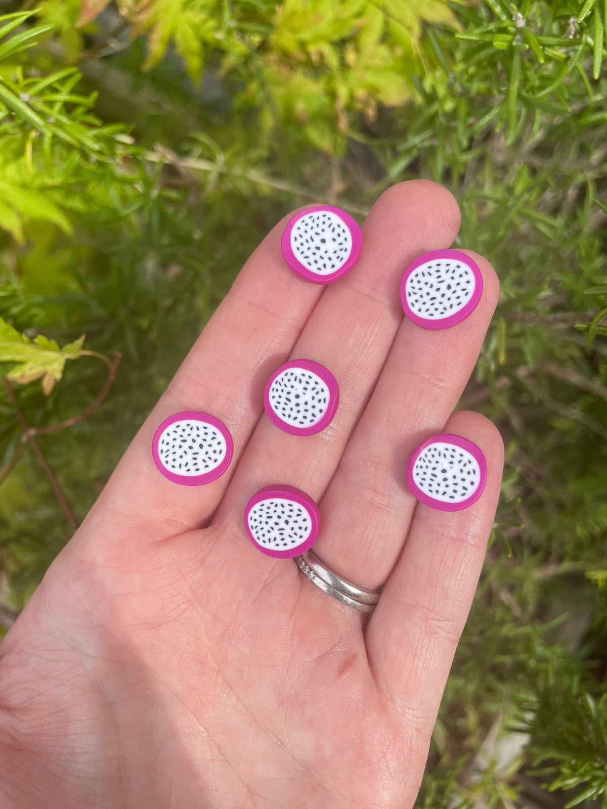 Dragonfruit Slices