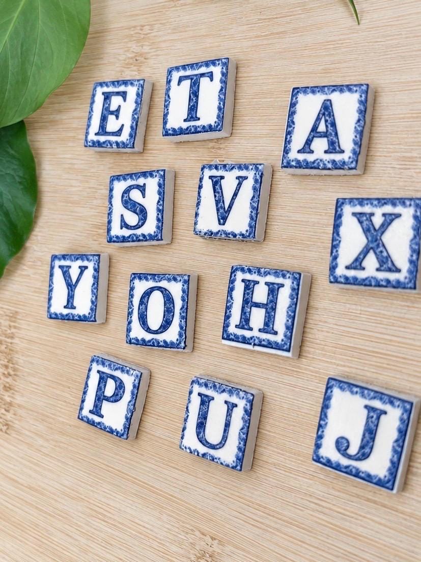 Italian Alphabet Tiles